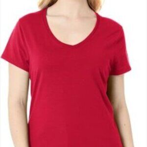 JMS BY HANES PERFECT-T V-NECK T-SHIRT